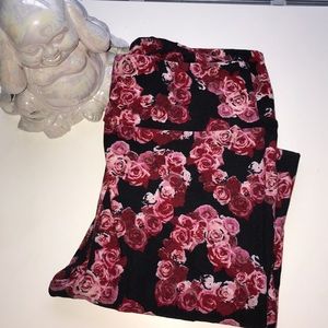 Lularoe floral leggings